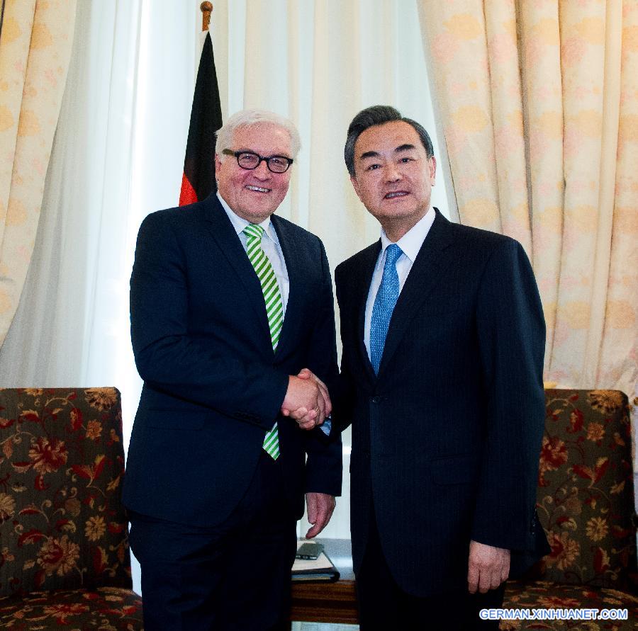 AUSTRIA-VIENNA-CHINA-GERMANY-FM-MEETING