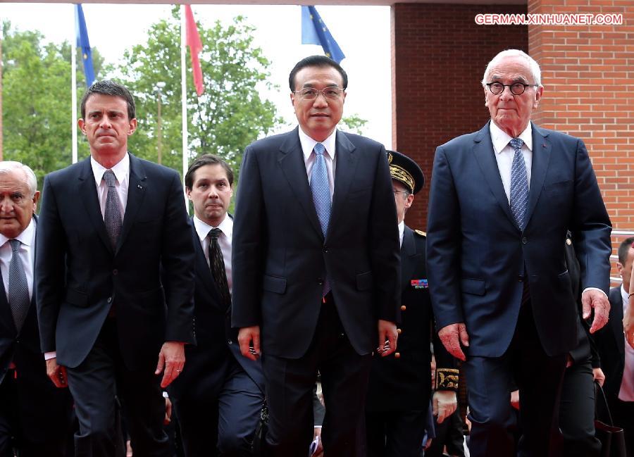 FRANCE-TOULOUSE-LI KEQIANG-SUMMIT-CLOSING CEREMONY 