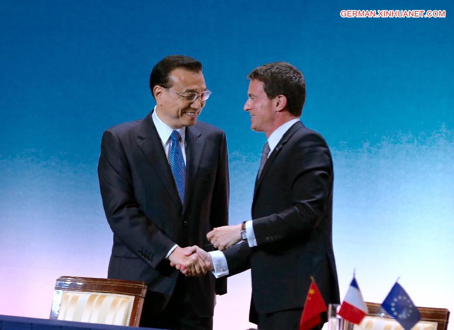 FRANCE-TOULOUSE-LI KEQIANG-SUMMIT-CLOSING CEREMONY 