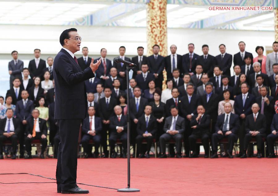 CHINA-LI KEQIANG-OVERSEAS CHINESE-MEETING(CN)