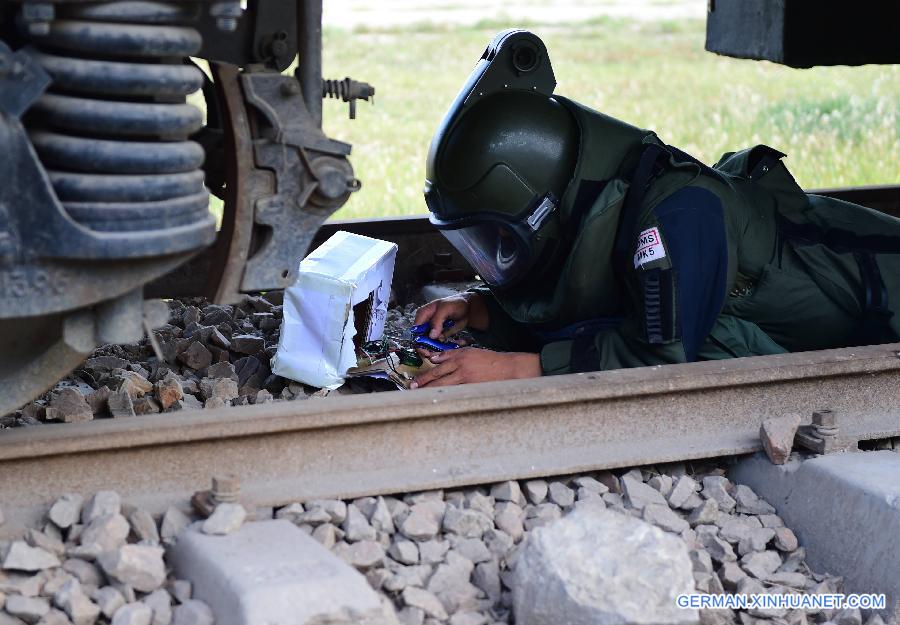 CHINA-TIANJIN-BOMB DISPOSAL DRILL (CN)