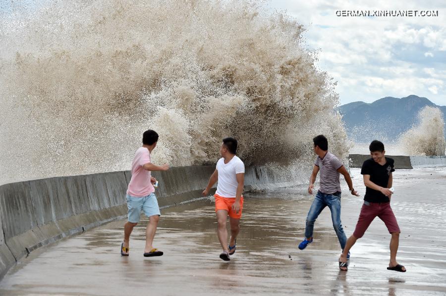 CHINA-FUJIAN-XIAPU-TYPHOON-CHAN-HOM (CN)