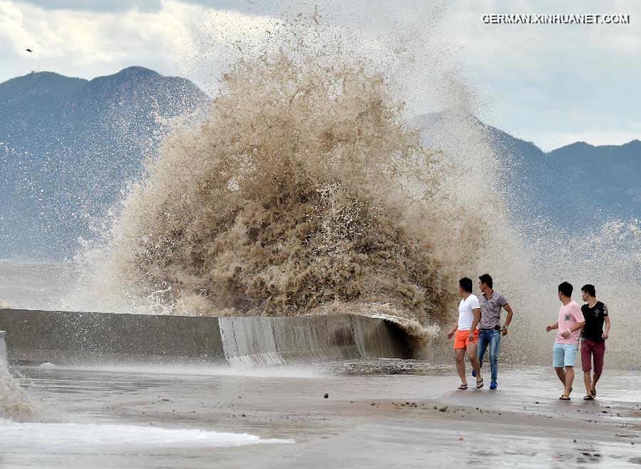 CHINA-FUJIAN-XIAPU-TYPHOON-CHAN-HOM (CN)