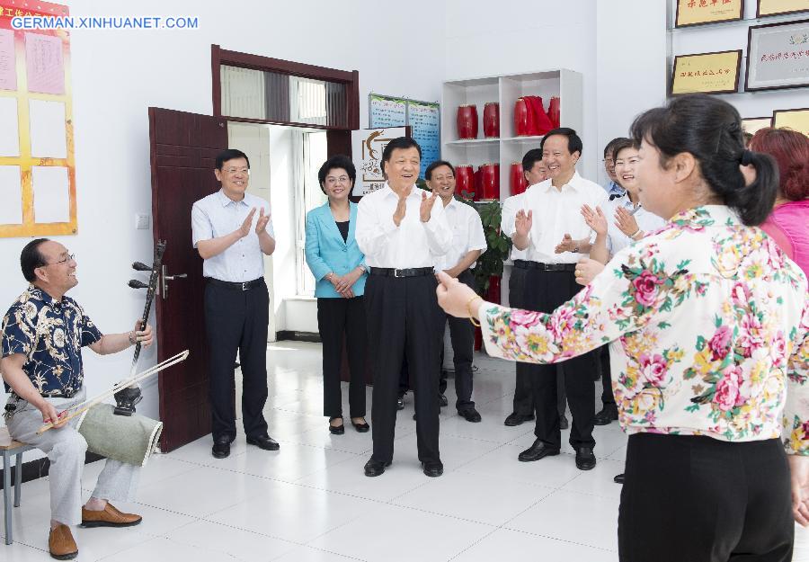 CHINA-NINGXIA-LIU YUNSHAN-INSPECTION (CN) 