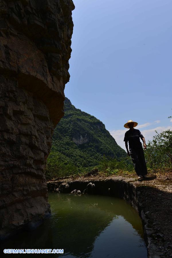 #CHINA-HUBEI-ENSHI-ARTIFICIAL AQUEDUCT CANAL (CN)