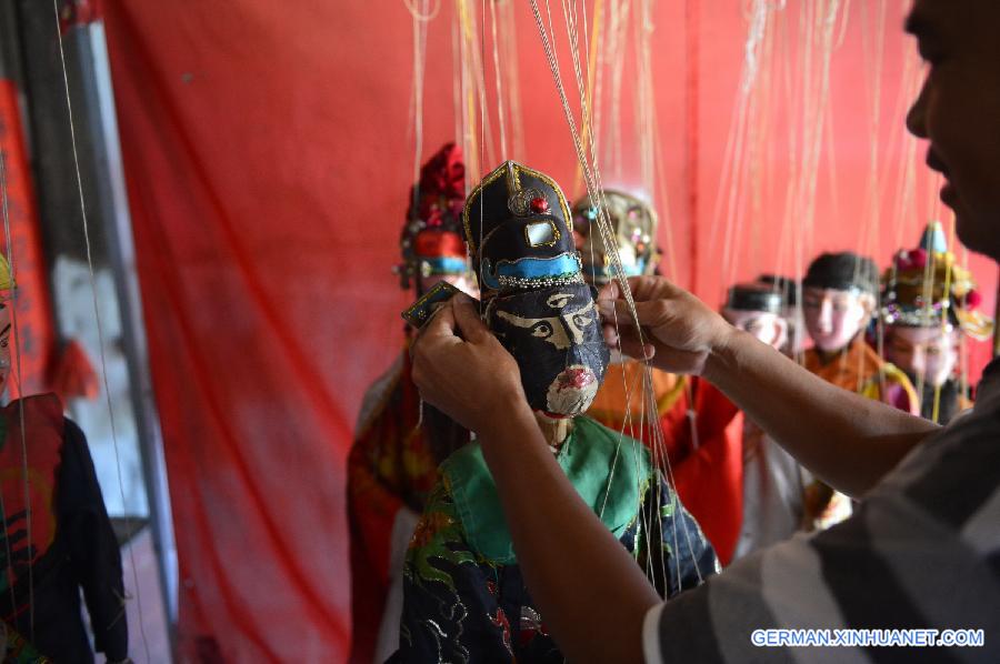 CHINA-JIANGXI-TANGFANG-PUPPET DRAMA(CN)