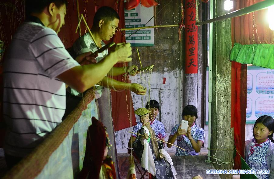 CHINA-JIANGXI-TANGFANG-PUPPET DRAMA(CN)