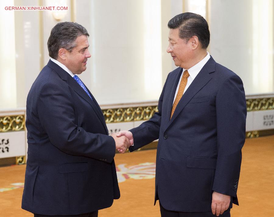 CHINA-BEIJING-XI JINPING-GERMANY-SDP CHAIRMAN-MEETING(CN)