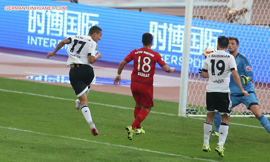 (SP)CHINA-BEIJING-SOCCER-BAYERN VS VALENCIA 