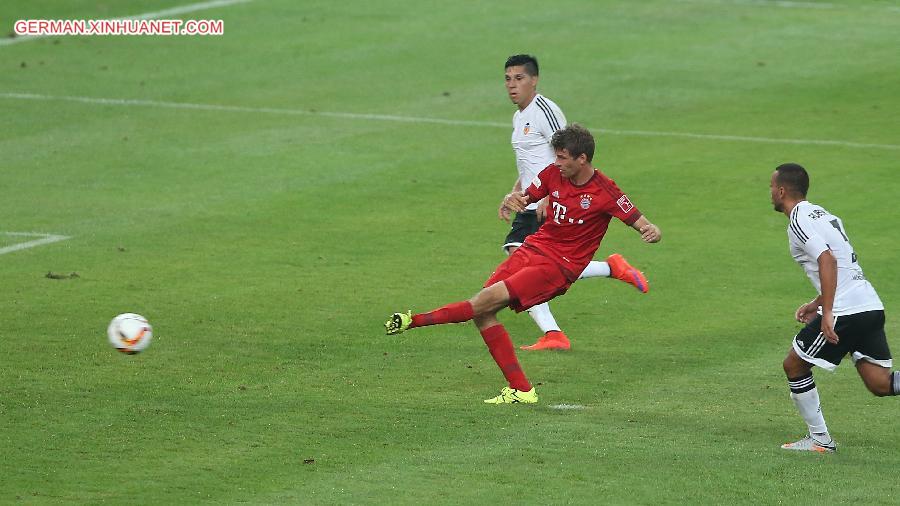 (SP)CHINA-BEIJING-SOCCER-BAYERN VS VALENCIA 