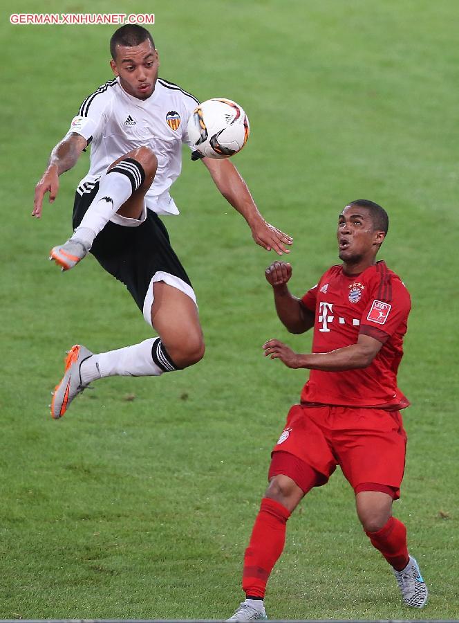 (SP)CHINA-BEIJING-SOCCER-BAYERN VS VALENCIA 