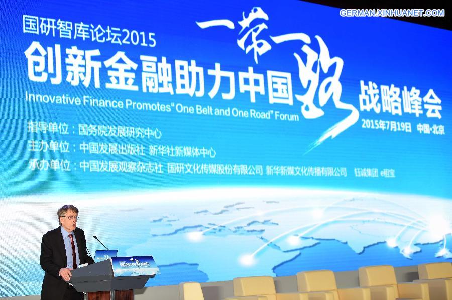 CHINA-BEIJING-ONE BELT AND ONE ROAD-FORUM (CN)