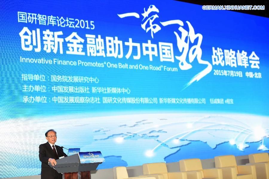 CHINA-BEIJING-ONE BELT AND ONE ROAD-FORUM (CN)