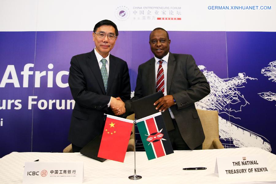 KENYA-NAIROBI-CHINA-ENTREPRENEURS FORUM