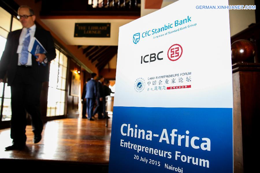 KENYA-NAIROBI-CHINA-ENTREPRENEURS FORUM