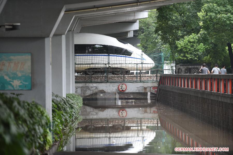 CHINA-HANGZHOU-FLOOD (CN)