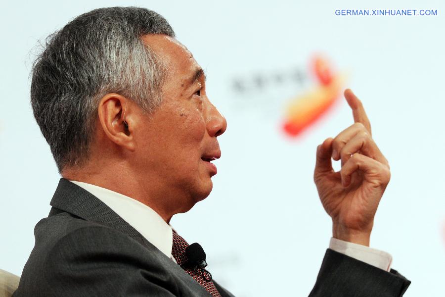 SINGAPORE-FUTURECHINA GLOBAL FORUM-CLOSING PLENARY-LEE HSIEN LOONG