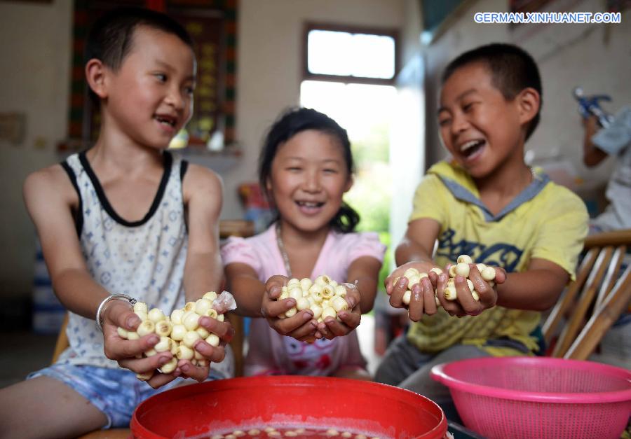 CHINA-JIANGXI-RURAL CHILDREN-SUMMER VACATION (CN)