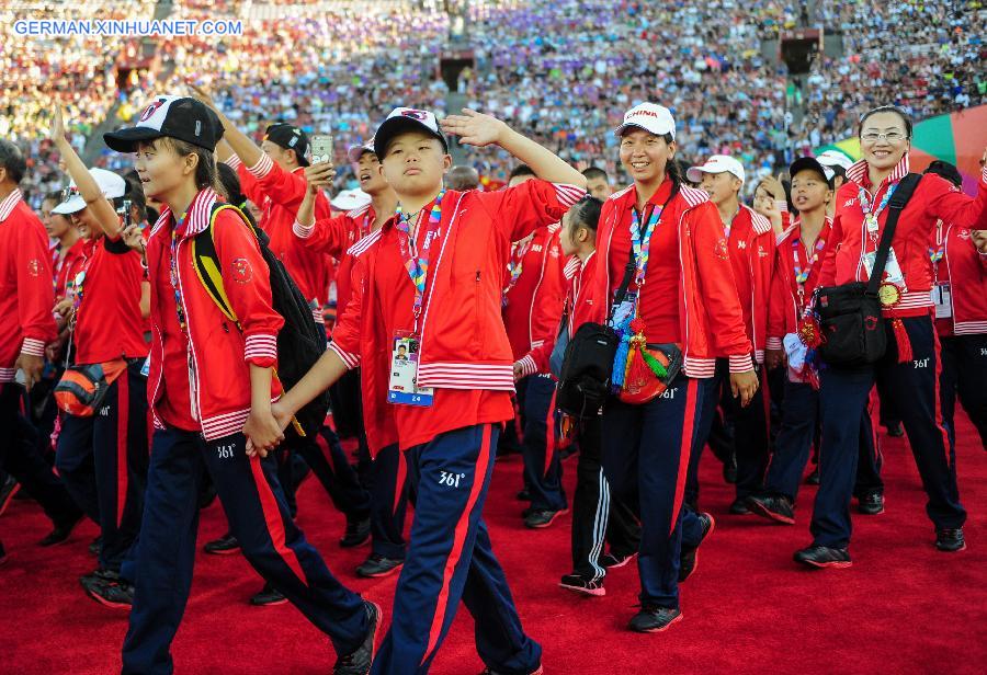 (SP)US-LOS ANGELES-2015 SPECIAL OLYMPICS WORLD GAMES-OPENING CEREMONY