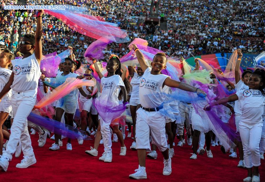 (SP)US-LOS ANGELES-2015 SPECIAL OLYMPICS WORLD GAMES-OPENING CEREMONY