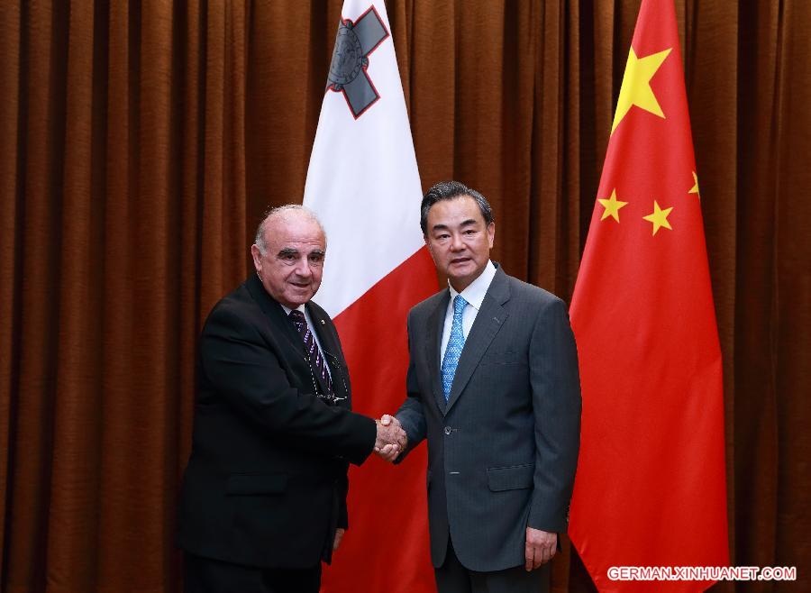 CHINA-BEIJING-WANG YI-MALTA-FM-TALKS (CN)