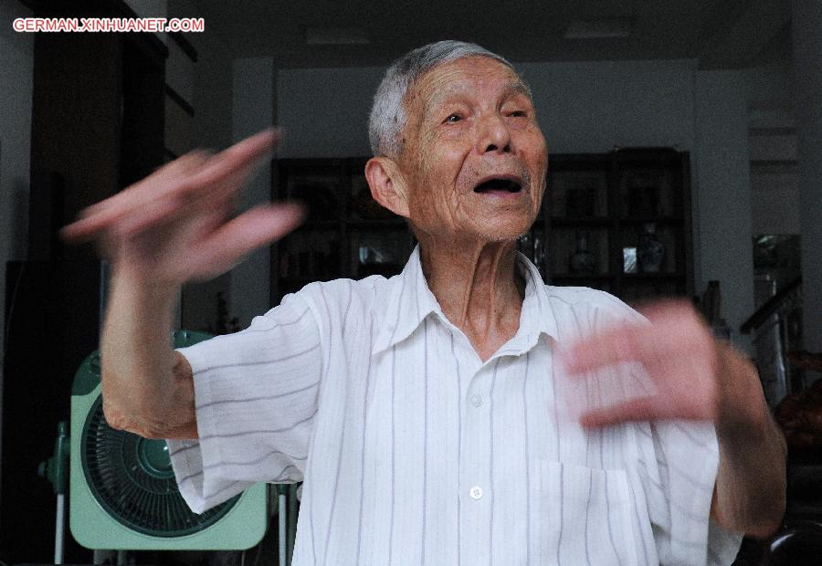 CHINA-ZHEJIANG-YIWU-ANTI-JAPANESE WAR-VETERAN (CN)