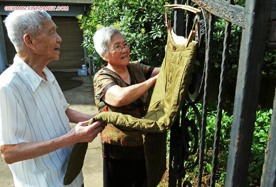 CHINA-ZHEJIANG-YIWU-ANTI-JAPANESE WAR-VETERAN (CN)