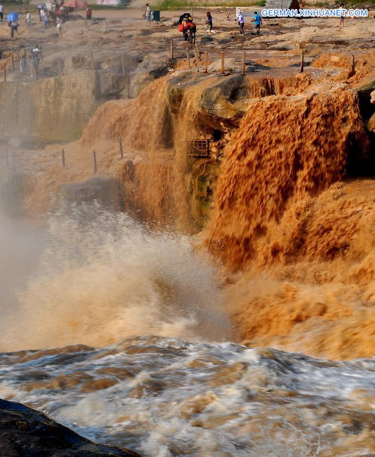 #CHINA-SHANXI-YELLOW RIVER-HUKOU WATERFALL (CN)