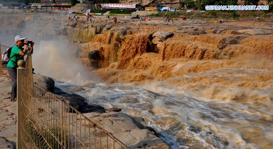 #CHINA-SHANXI-YELLOW RIVER-HUKOU WATERFALL (CN)