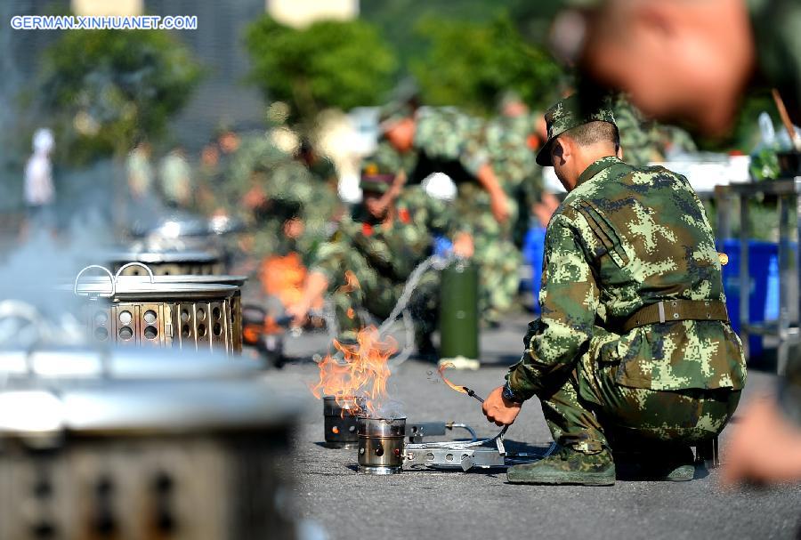 #CHINA-CHONGQING-ARMED POLICE-LOGISTICAL STAFF-EXERCISE (CN*)