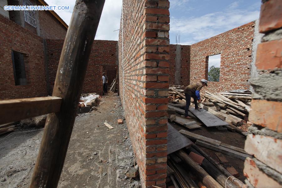 #CHINA-YUNNAN-LUDIAN EARTHQUAKE-RECONSTRUCTION (C)