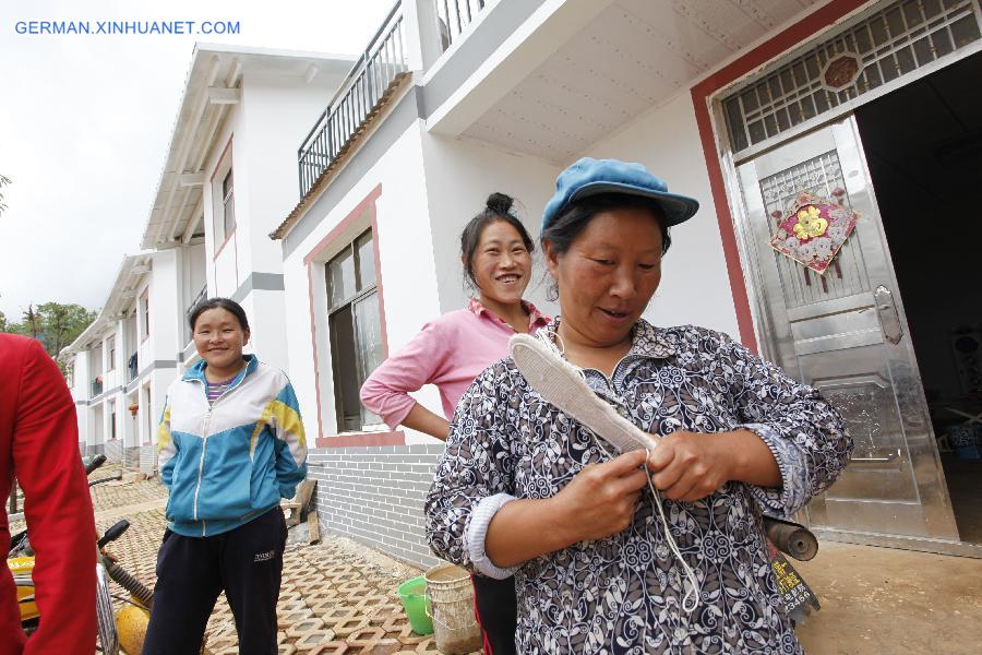 #CHINA-YUNNAN-LUDIAN EARTHQUAKE-RECONSTRUCTION (C)