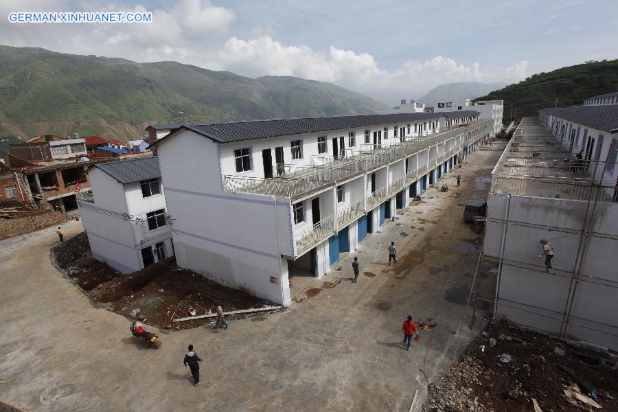 #CHINA-YUNNAN-LUDIAN EARTHQUAKE-RECONSTRUCTION (C)