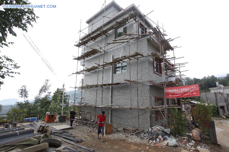 #CHINA-YUNNAN-LUDIAN EARTHQUAKE-RECONSTRUCTION (C)