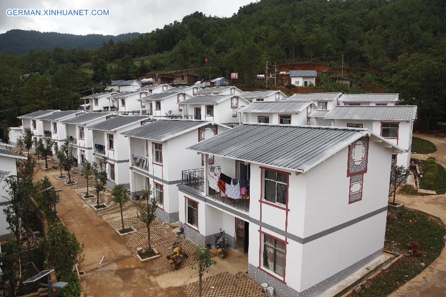 #CHINA-YUNNAN-LUDIAN EARTHQUAKE-RECONSTRUCTION (C)