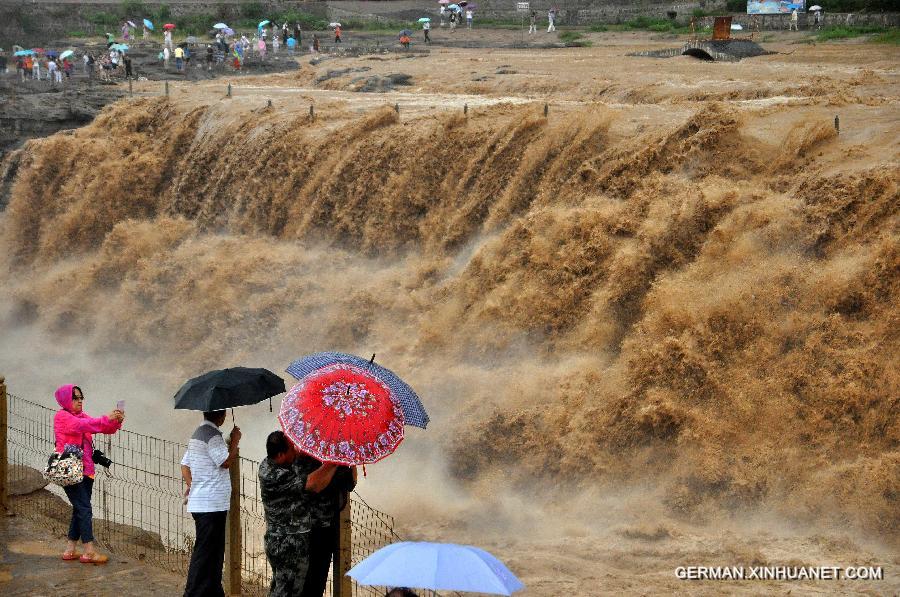 #CHINA-SHANXI-HUKOU WATERFALL (CN)