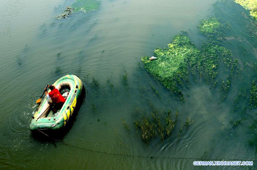 CHINA-HENAN-ZHENGZHOU-RIVER POLLUTION (CN)