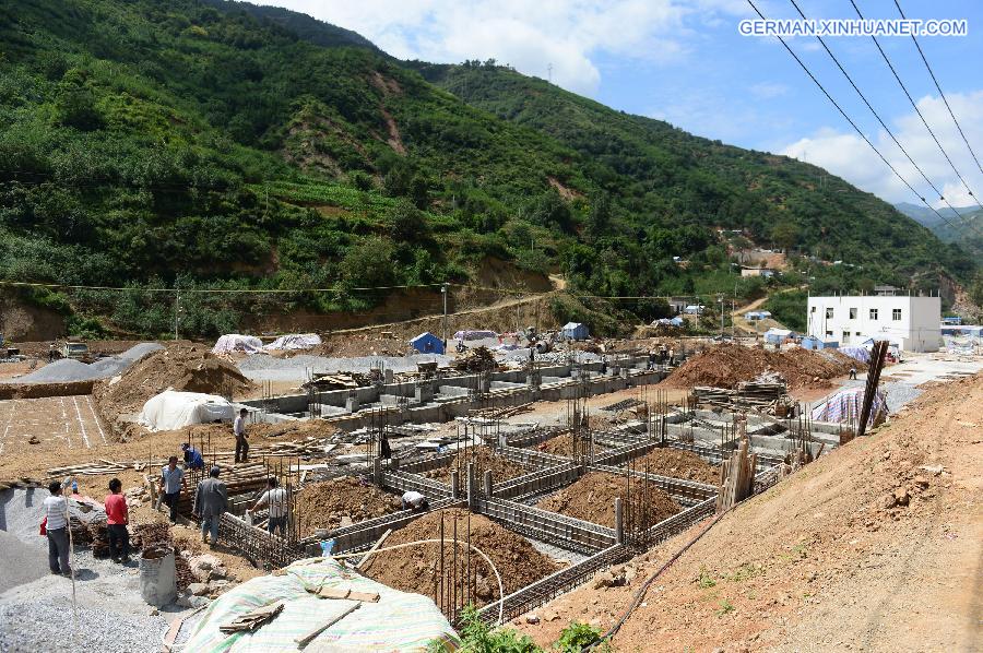 CHINA-YUNNAN-LUDIAN EARTHQUAKE-RECONSTRUCTION (C) 