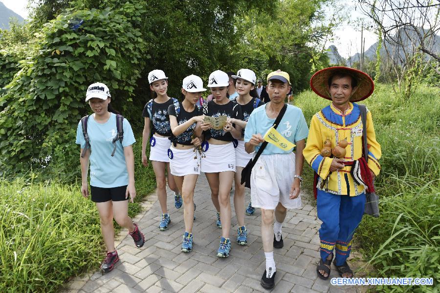 CHINA-GUANGXI-GUILIN-FOOT ORIENTEERING-MISS ZHUJIANG (CN)