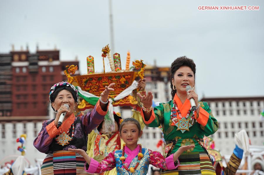 CHINA-TIBET-LHASA-ART PERFORMANCE(CN)