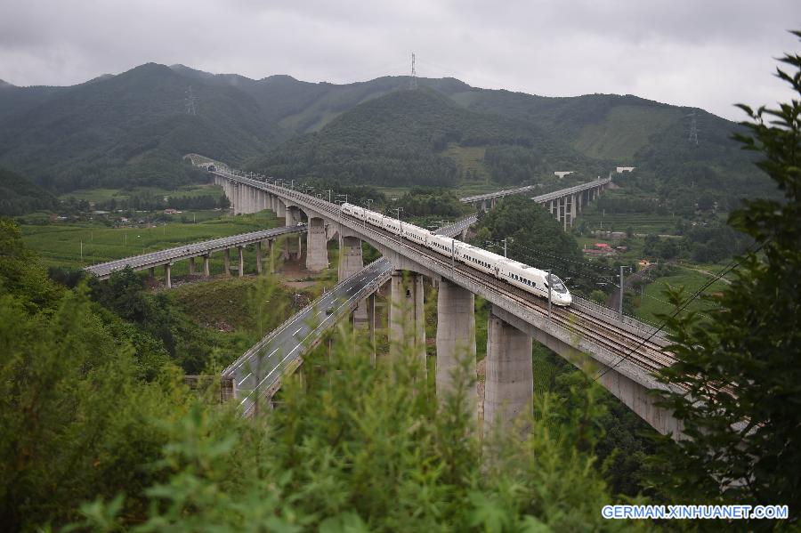 CHINA-SHENYANG-DANDONG-RAILWAY-TRIAL OPERATION (CN)