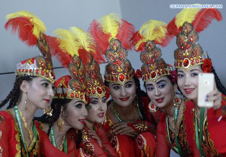 (SP)CHINA-ORDOS-NATIONAL ETHNIC GAMES-REHEARSAL (CN)