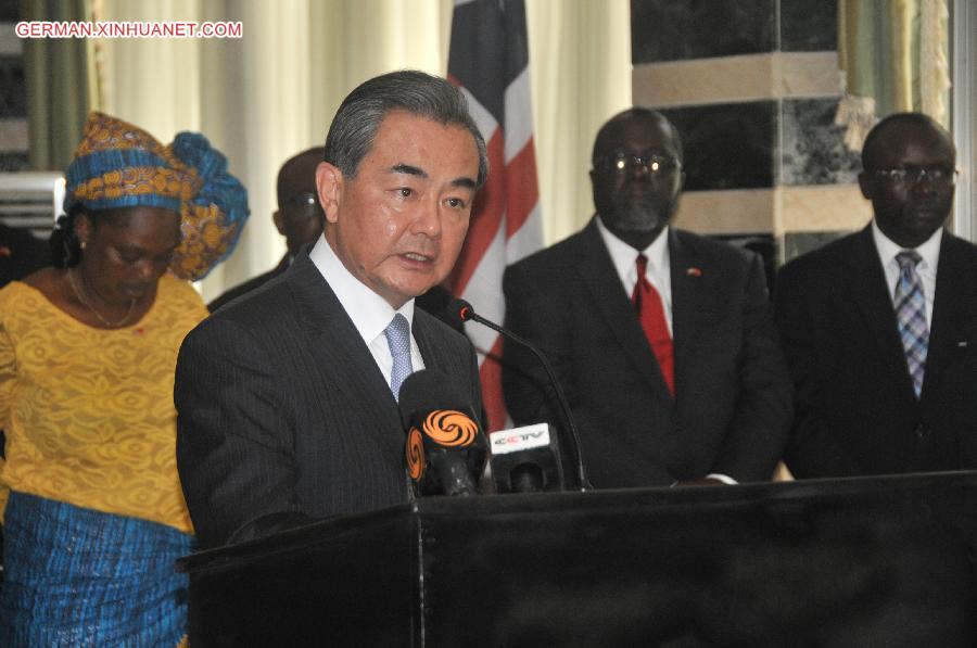 LIBERIA-CHINESE FM-VISITING