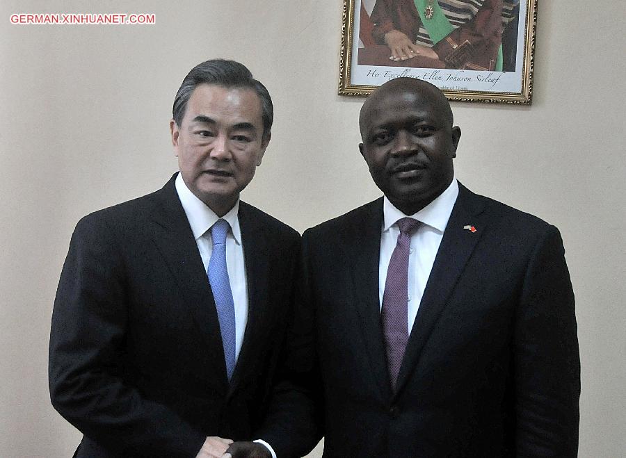 LIBERIA-CHINESE FM-VISITING