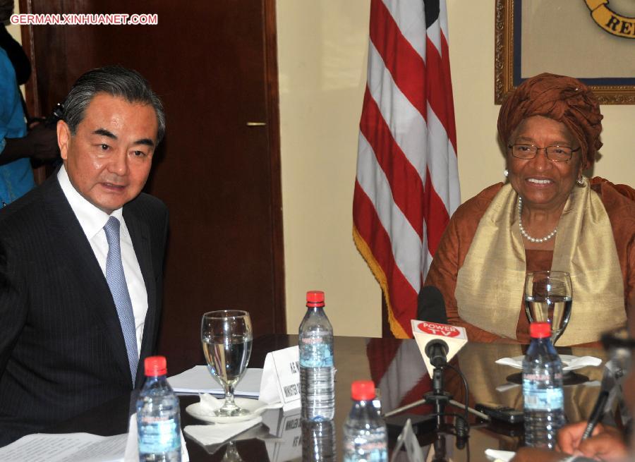 LIBERIA-CHINESE FM-VISITING