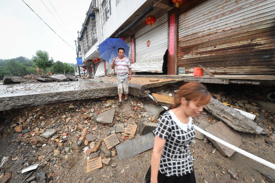 CHINA-ANHUI-TYPHOON SOUDELOR (CN)