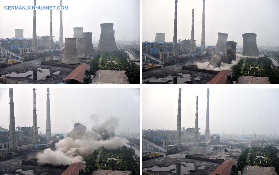 CHINA-SHANDONG-ENVIRONMENT PROTECTION-DEMOLITION (CN)