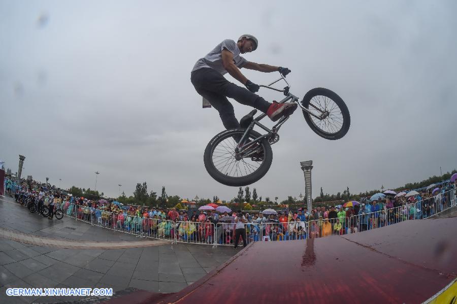 (SP)CHINA-ORDOS-NATIONAL ETHNIC GAMES-BMX(CN)