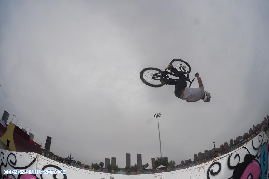 (SP)CHINA-ORDOS-NATIONAL ETHNIC GAMES-BMX(CN)