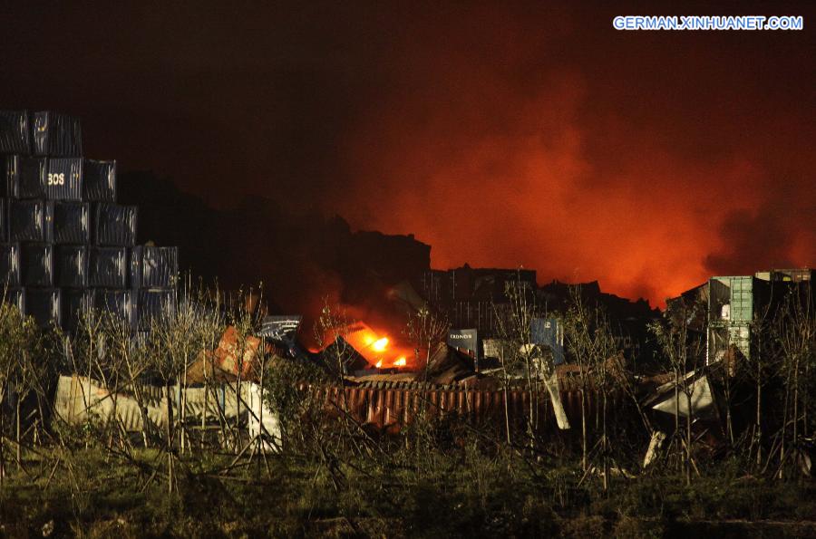 #CHINA-TIANJIN-EXPLOSION-RESCUE (CN*)